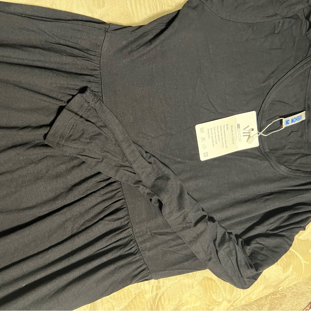 2 long sleeve maxi dresses with pockets!